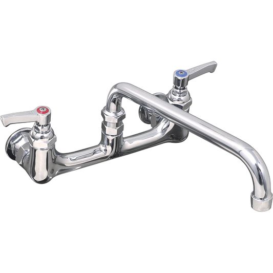 Mechline AJ-W-412L Twin Mixer Swivel Spout Tap 300mm
