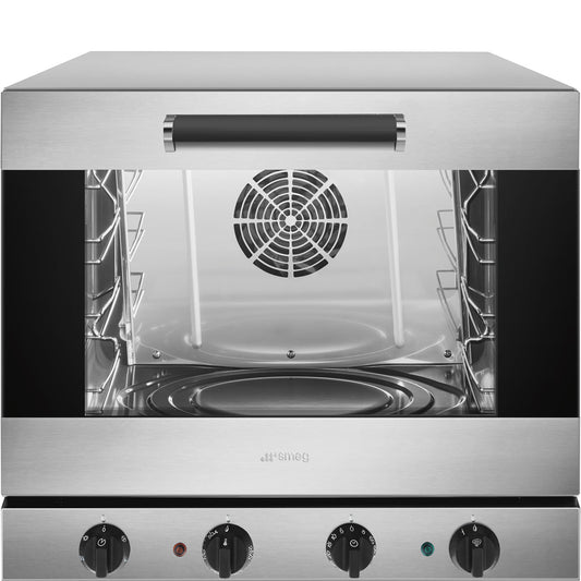 Smeg ALFA43XMFHDS Commercial Convection Bake Off Oven 3kw