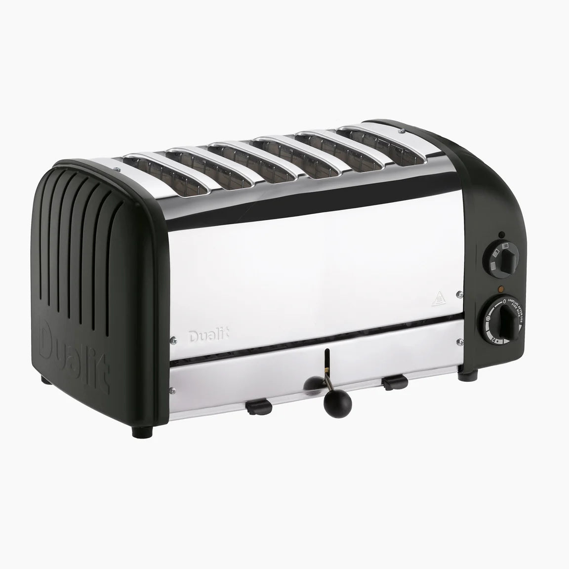 Dualit 6 Slice Classic Pop-Up Black Toaster