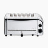 Dualit 6 Slice Classic Pop-Up Chrome Toaster