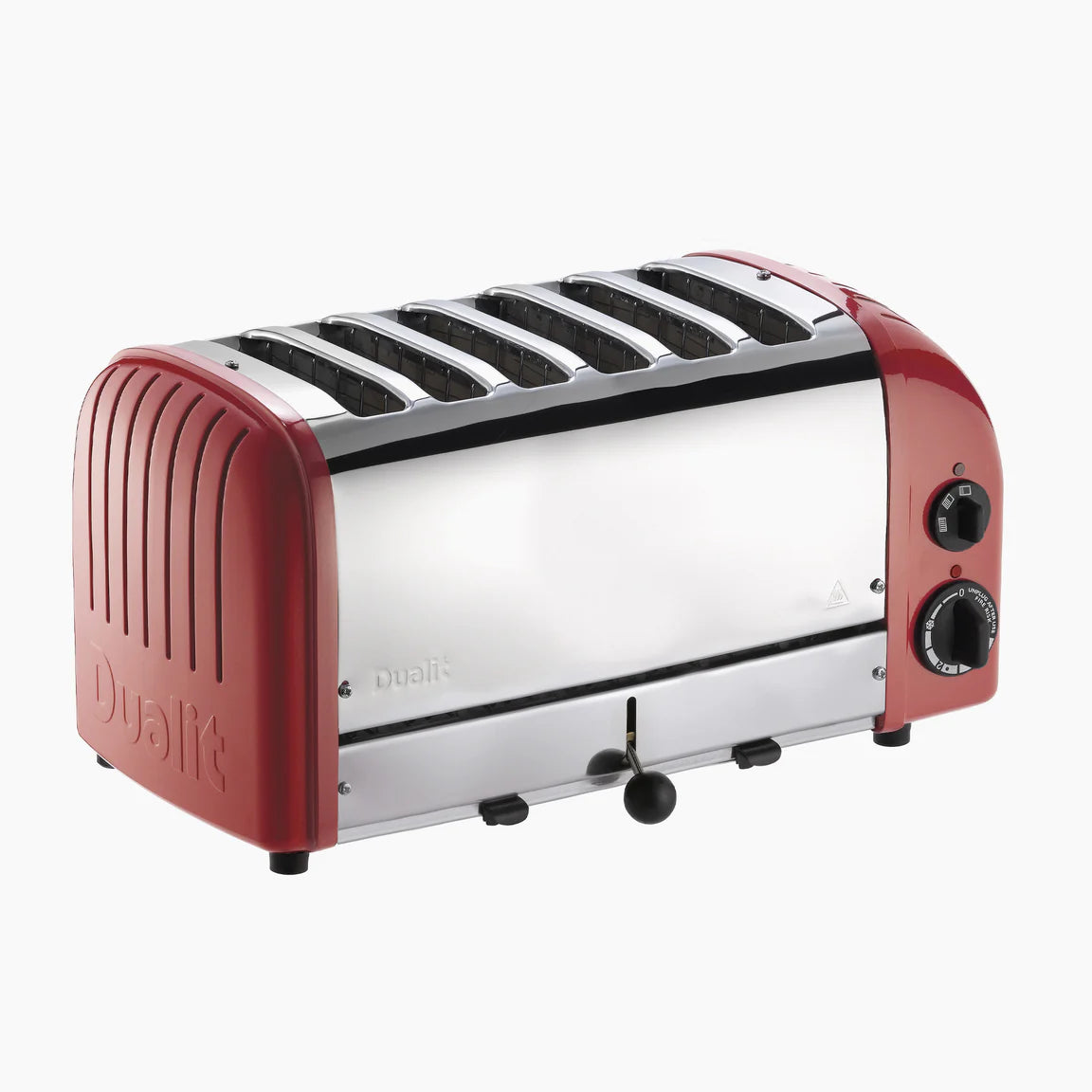 Dualit 6 Slice Classic Pop-Up Red Toaster