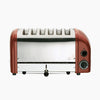 Dualit 6 Slice Classic Pop-Up Red Toaster