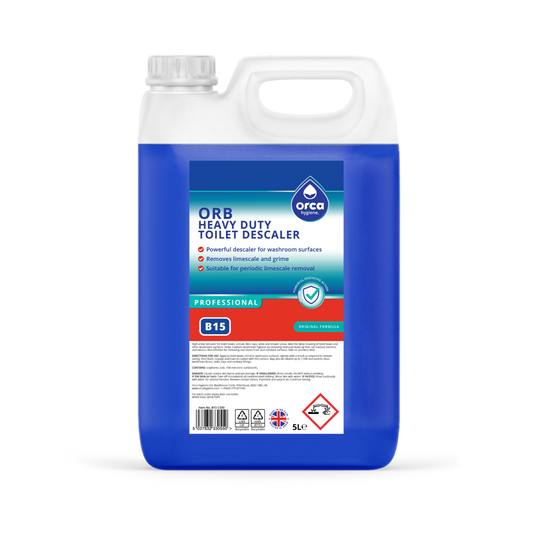 Orca Hygiene B15 ORB Heavy Duty Toilet Descaler 5 Litre