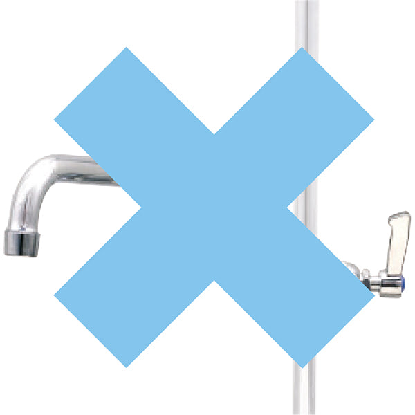 Mechline AquaJet AJPR20-ST-BF0-S Pre Rinse Spray