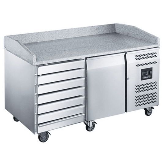 Blizzard BPB1500-7N 1 Door & 7 Draws Refrigerated Prep Counter 390 Litres - Cater-Connect Ltd