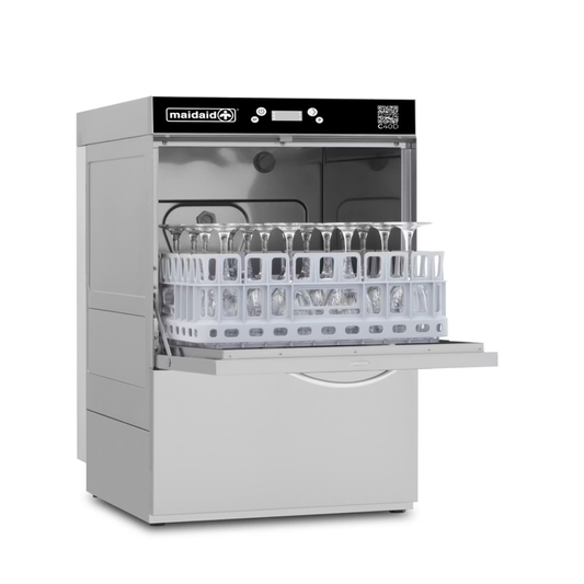 Maidaid Undercounter C40D Glasswasher With Drain Pump