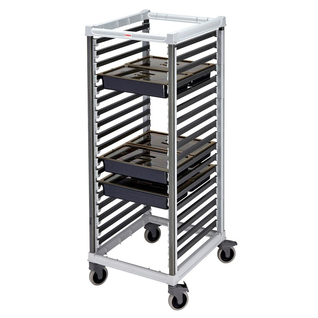 Cambro Tall 2/1 Gastronorm 18 Tier Food Trolley.