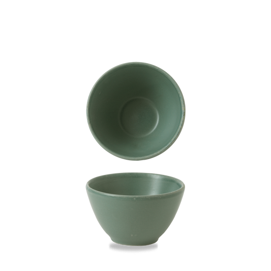 Churchill Nourish Andorra Green Deep Bowl 10cm Case Size 12 - Cater-Connect Ltd