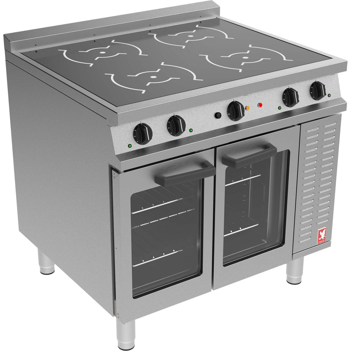 Falcon Dominator Plus E3913i 4 Zone Induction Oven Range 20kw