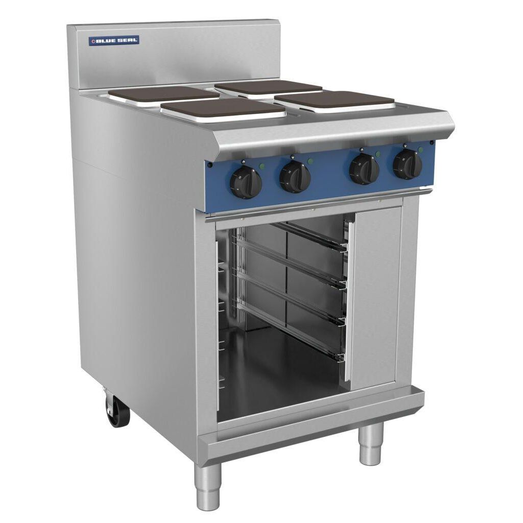 Blue Seal Evolution E514S-CB Cabinet Base Electric Induction 4 Hob 600mm 10.4kw