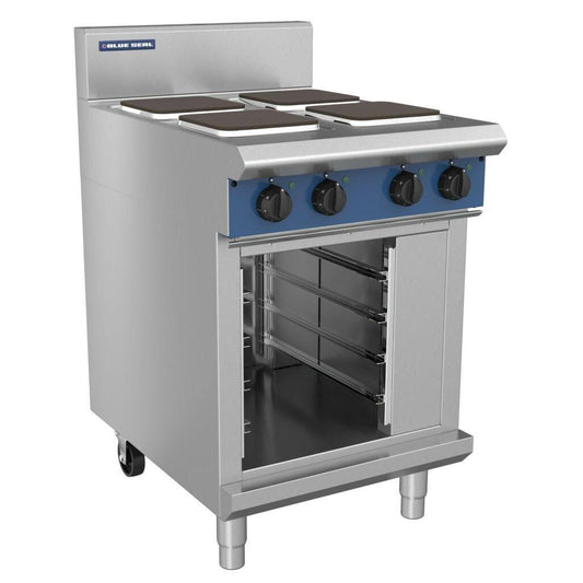 Blue Seal Evolution E514S-CB Cabinet Base Electric Induction 4 Hob 600mm 10.4kw