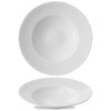 Churchill Super Vitrified Inked Era White Wide Rim Bowl 28cm Case Size 6