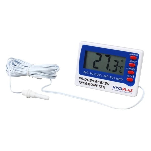 Hygiplas Digital Fridge Freezer Thermometer