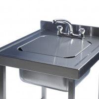 EAIS FAB-SS9x65 Stainless Steel Single Bowl Sink 900mm