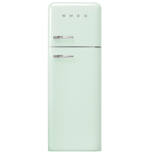 Smeg 50s Retro FAB30RPG5UK Right Hinge Fridge Pastel Green 294 Litres