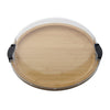 Snack time just got a major upgrade! This durable, clear, lidded bamboo platter will take serving and snacking to the next level. Whether hosting a brunch, packing a picnic, or keeping your kitchen chic, this platter keeps things fresh, tidy, and oh-so-stylish. 
