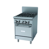 Garland GF24-4L Freestanding 4 Burner Gas Range Oven 39.8kw.