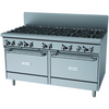 Garland GFE60-10RR Freestanding 10 Burner Gas Range Oven 98.3kw.