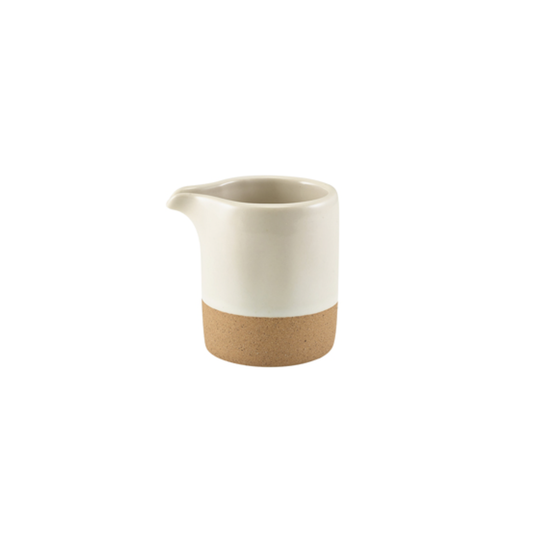GenWare Kava White Stoneware Jug 9cl/ 3.2oz Case Size 12