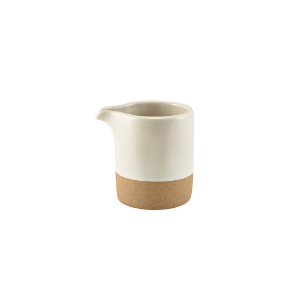 GenWare Kava White Stoneware Jug 9cl/ 3.2oz Case Size 12