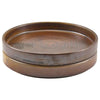 GenWare Terra Porcelain Rustic Copper Presentation Plate 18cm Case Size 6 - Cater-Connect Ltd