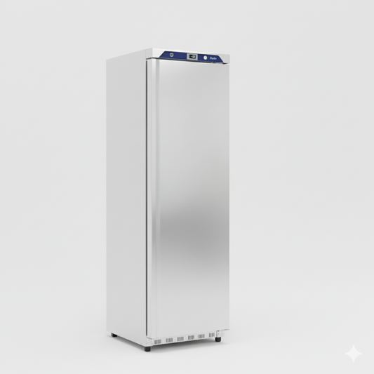 Prodis HC410FSS Upright Stainless Steel Single Door Freezer 341 Litre