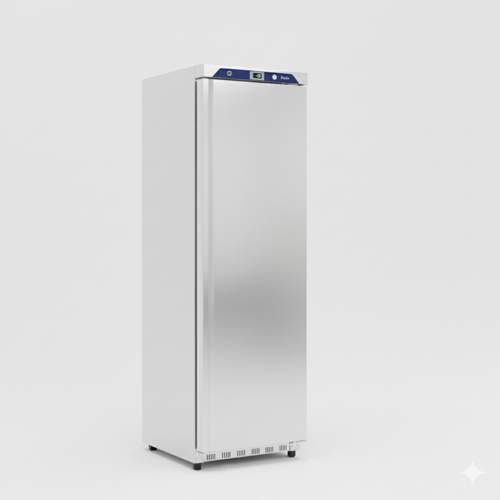 Prodis HC410FSS Upright Stainless Steel Single Door Freezer 341 Litre