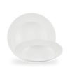 Churchill Super Vitrified Inked Elements White Wide Rim Bowl 28cm Case Size 6