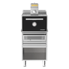 Josper HJX-PRO-S80-T Small Black Charcoal Oven With Table Stand