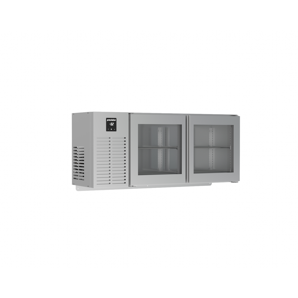 Precision HWU 211-UDD Stainless Steel Wall Mounted Refrigeration 135 Litres