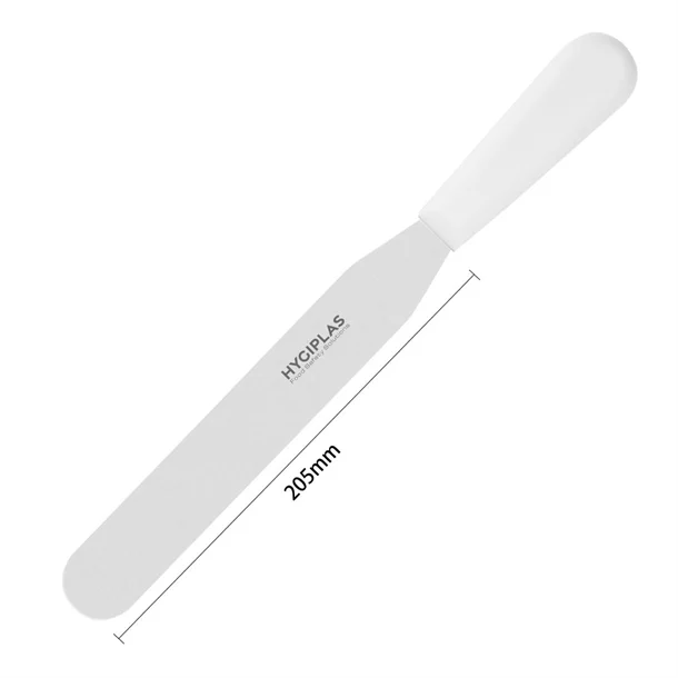 Hygiplas Straight Blade Palette Knife White 20cm - Cater-Connect Ltd