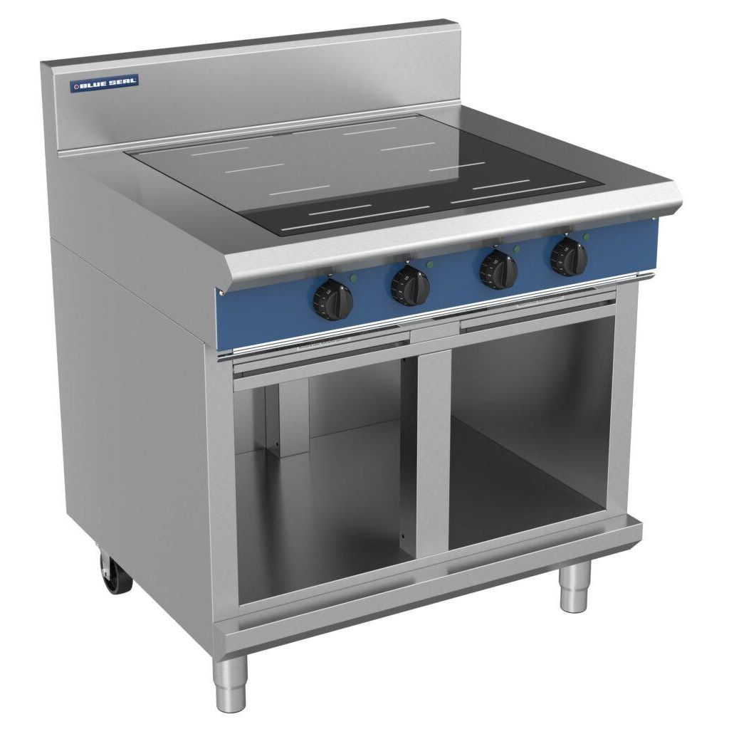 Blue Seal Evolution IN514F-C Cabinet Base Model 4 Full Zone Induction Hob 20kw