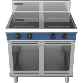 Blue Seal Evolution Series IN514R3-CB Cabinet Base Model 4 Zone Induction Hob 14kw