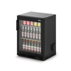IMC F76/172/B Ventus Black Undercounter Bottle Cooler 78 Bottles