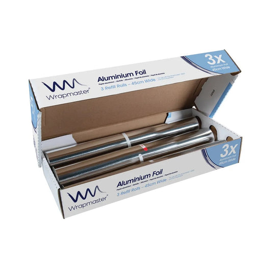 Wrapmaster Aluminium Foil 450mm x 90m Case Size 3