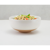 GenWare Kava White Stoneware Belly Bowl 11.5cm / 30cl Case Size 6
