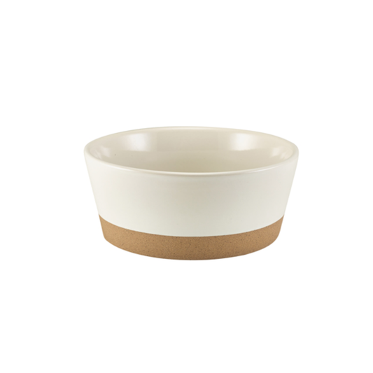GenWare Kava White Stoneware Bowl 15.5cm / 72cl Case Size 6