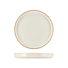 GenWare Kava White Stoneware Presentation Plate 20cm x 2.5cm Case Size 6.