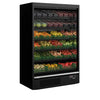 Tefcold Galaxy+ GP14 Black Open Front 4 Tier Chilled Multideck 1344mm