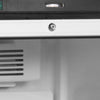 Tefcold FC1830 White Upright Single Glass Door Display Fridge 358 Litres