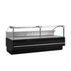 Tefcold SOCA25090B Flat Square Glass Serve Over Counter 2548mm