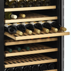 Tefcold TFW400F Upright Single Door Black Wine Cooler Cabinet 426 Litres