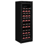 Tefcold UF400VGB Upright Black Single Glass Door Display Freezer 400 Litres