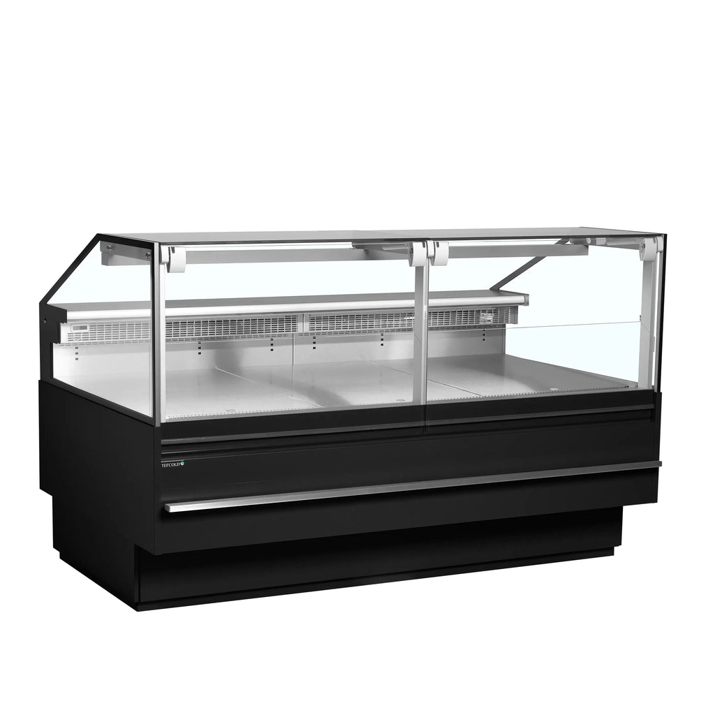 Tefcold SOCA18790B Flat Square Glass Serve Over Counter 1923mm