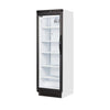 Tefcold SC381 L/H White Upright Single Glass Door Display Fridge 372 Litres