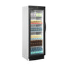 Tefcold SC381 L/H White Upright Single Glass Door Display Fridge 372 Litres Product Full
