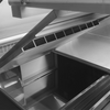 Tefcold SOCA37590B Flat Square Glass Serve Over Counter 3798mm