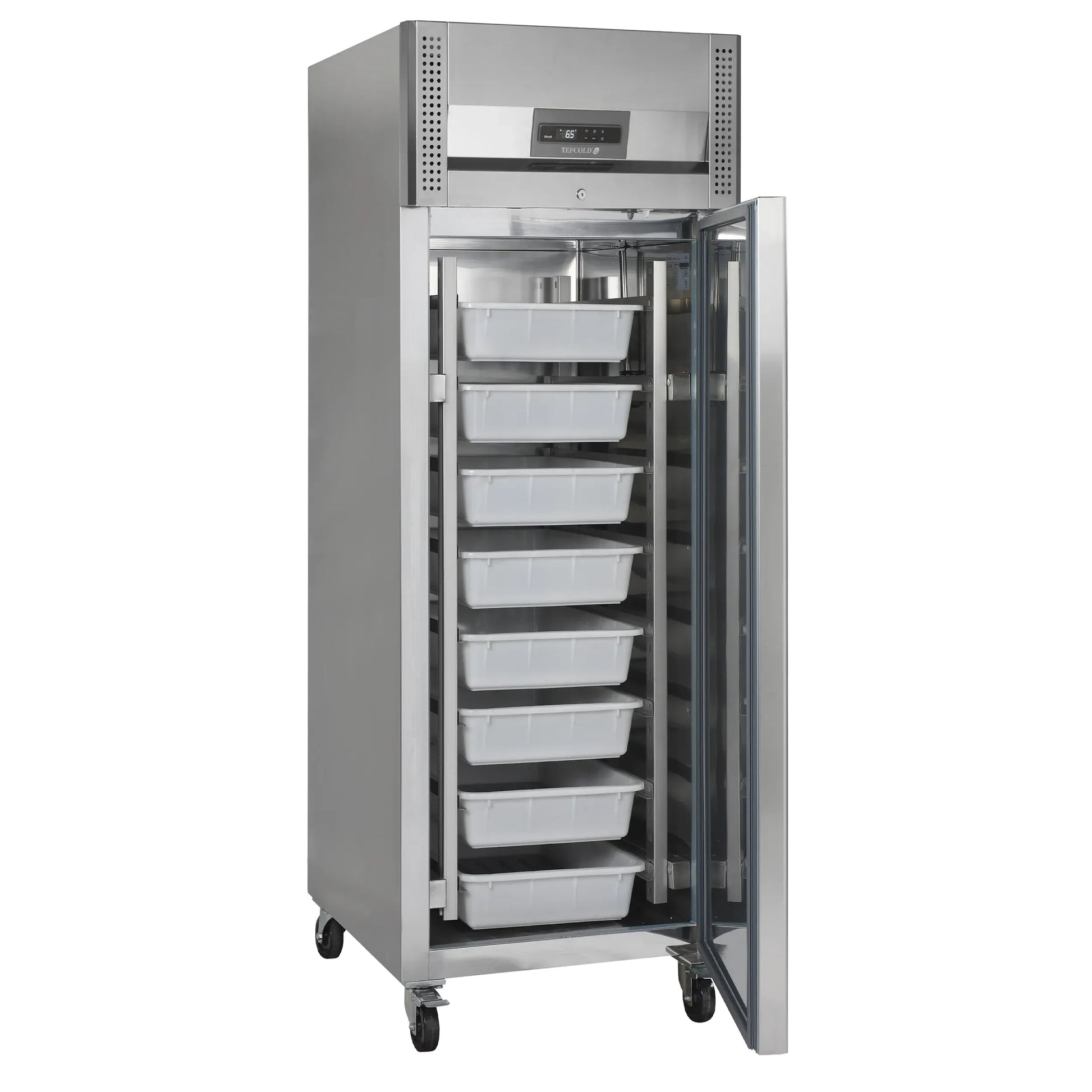 Tefcold RKS600 Upright Single Door Fish Fridge 560 Litres
