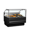 Tefcold SOCA12590B Flat Square Glass Serve Over Counter 1298mm