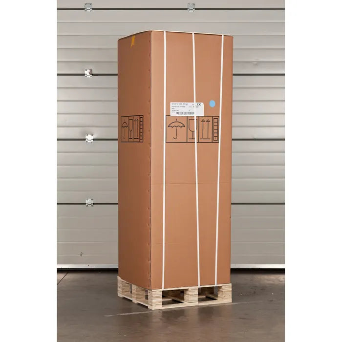 Tefcold UR400W1 White Upright Single Door Fridge 361 Litres